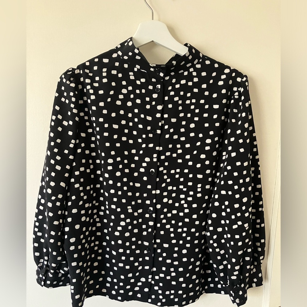 Sanctuary printed blouse Sz L